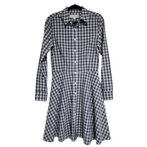 Women's Serena & Lily plaid button-down dress, size 10